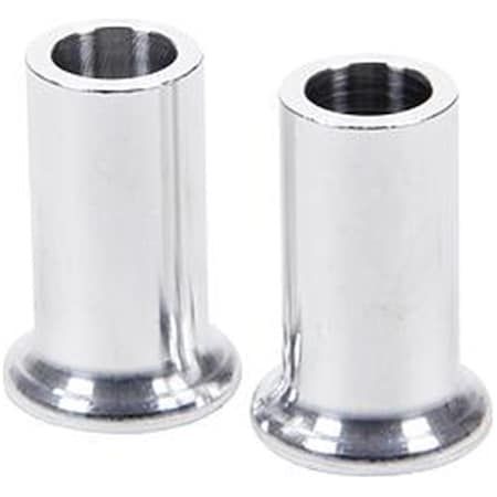 Allstar Performance 0.5 in. I D x 1.5 in. Aluminum Tapered Spacers; Natural ALL18595